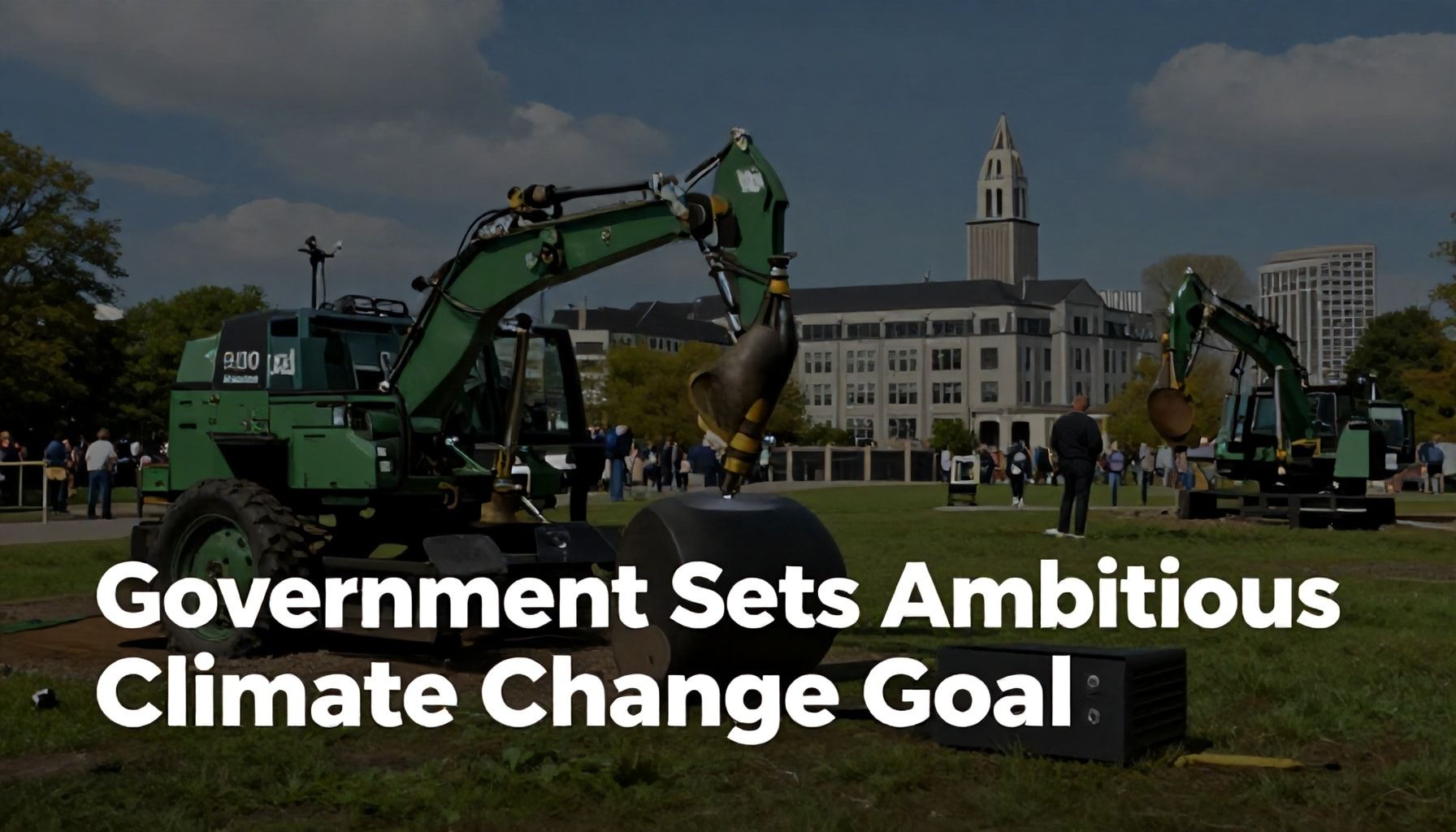 Government Sets Ambitious Climate Change Goal