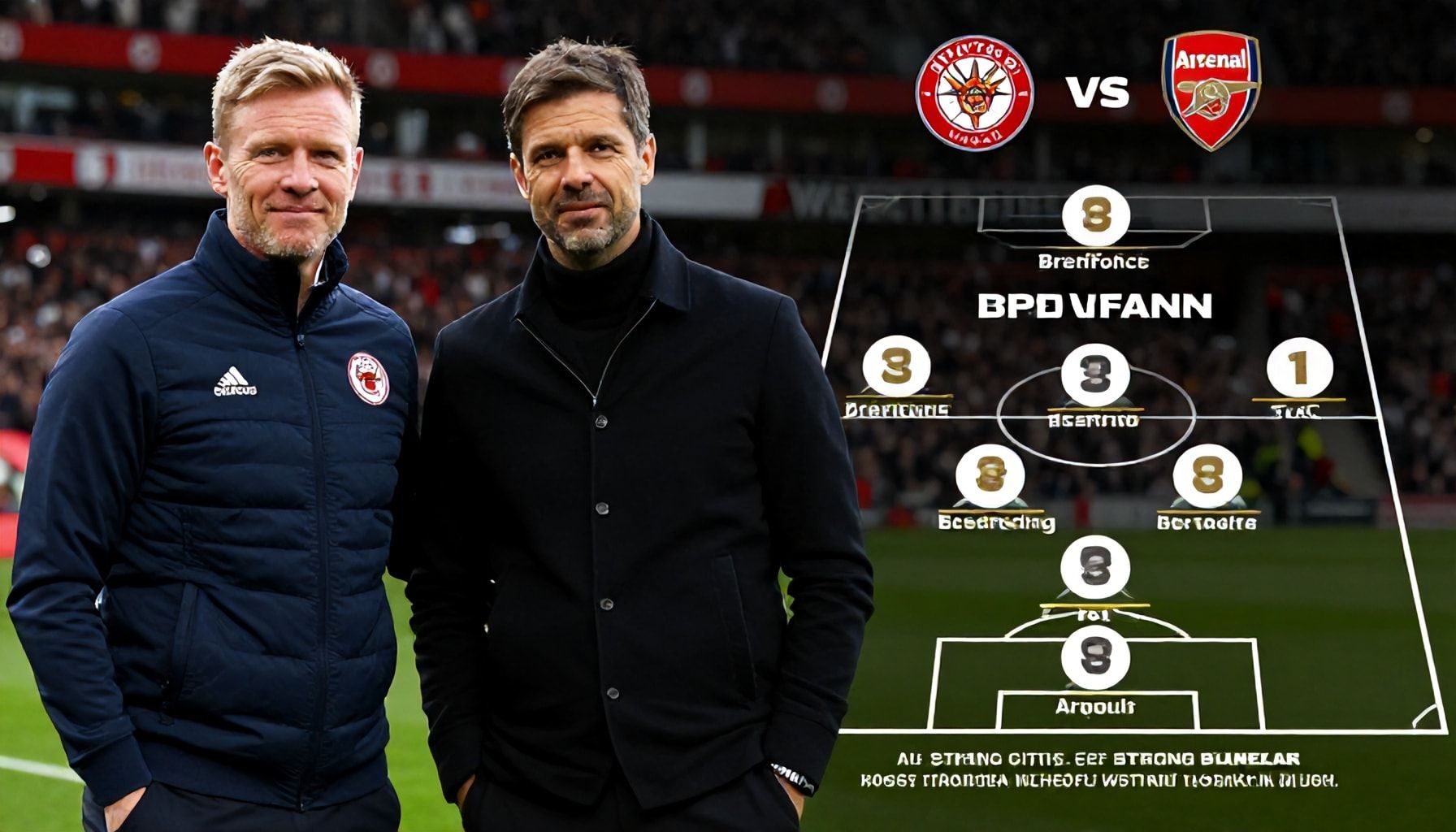 Graham Potter and Mikel Arteta Set Strong Lineups for West London Clash