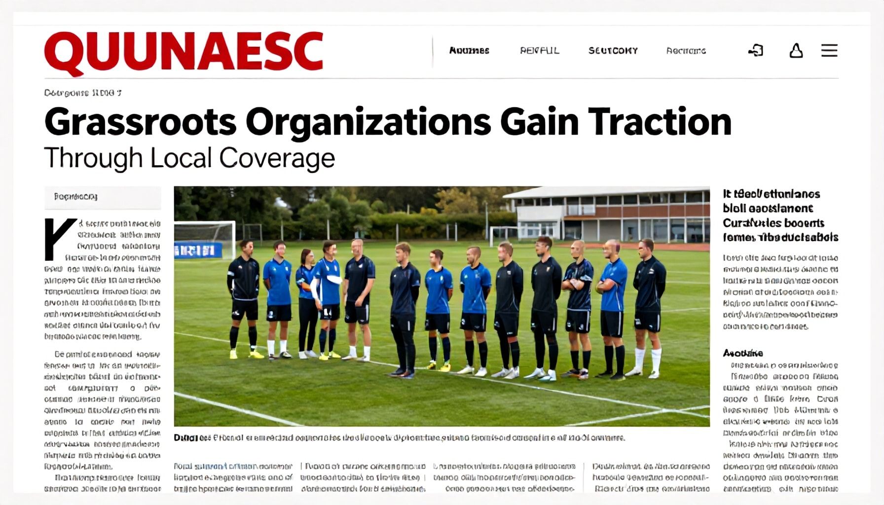 Grassroots Organisations Gain Traction Through Local News Coverage