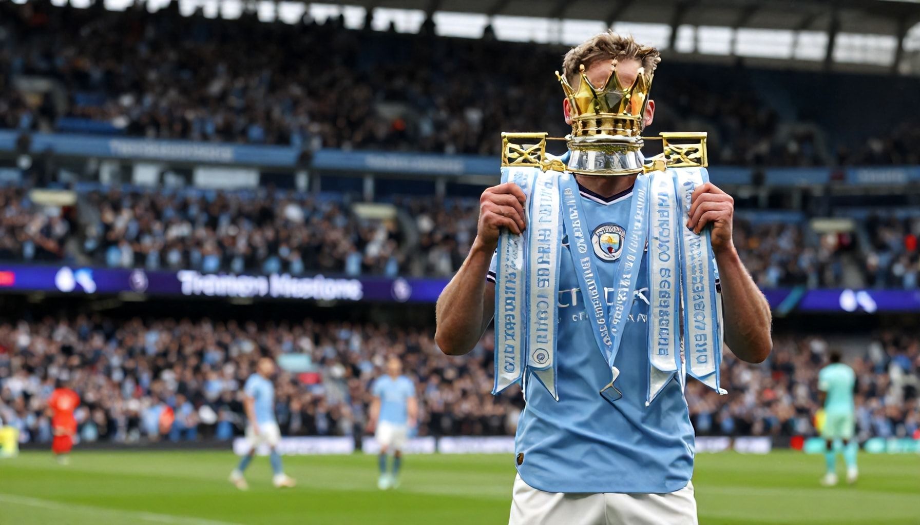 Guardian's Late Strike Seals Manchester City's Third Consecutive Title