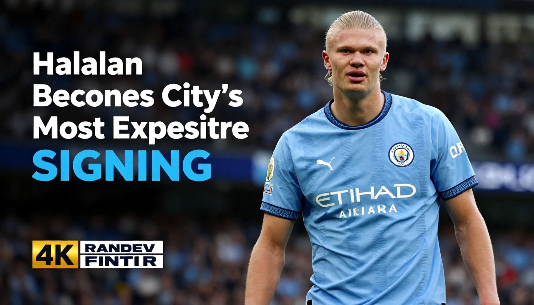 Haaland Becomes City's Most Expensive Signing