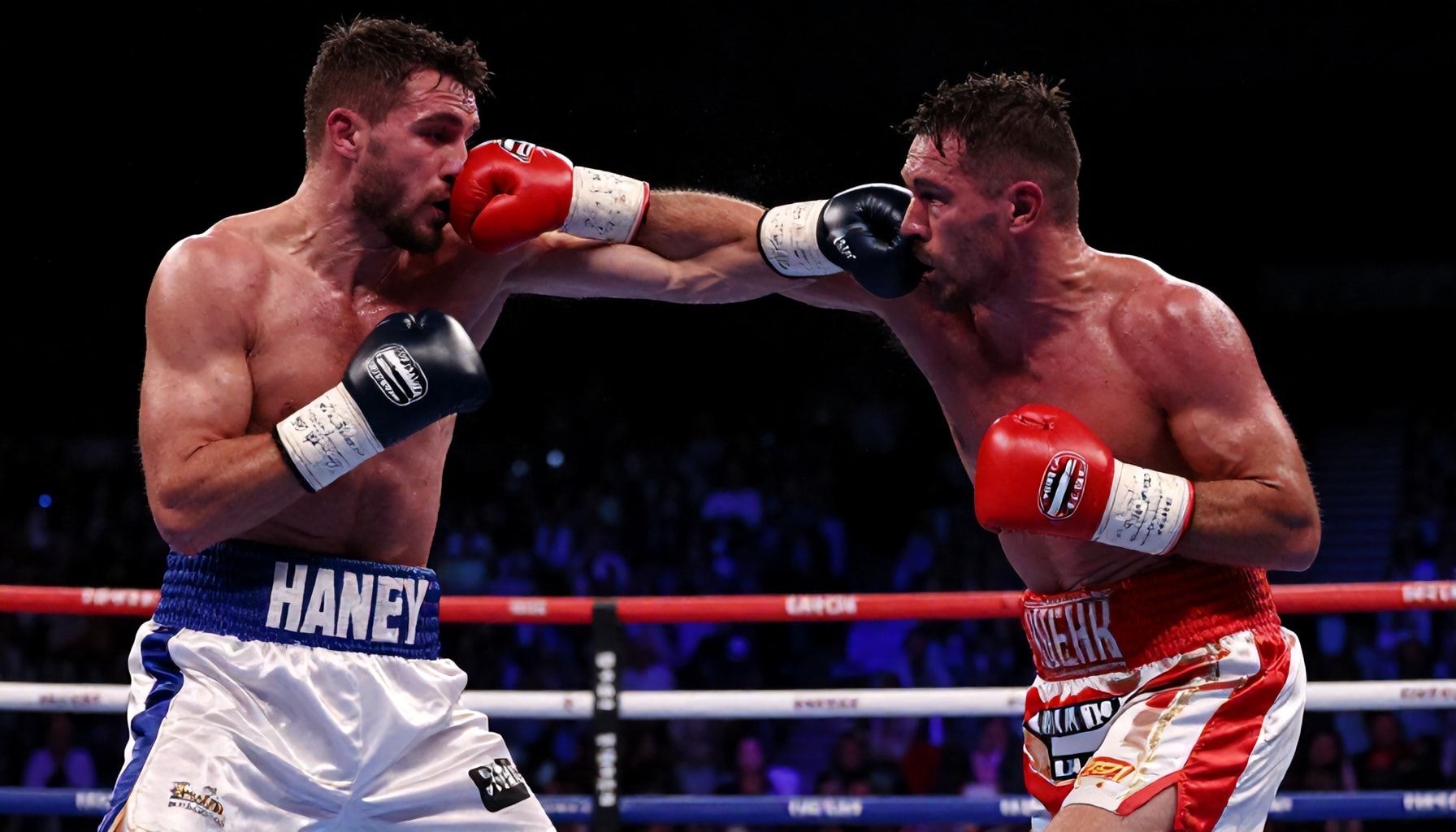Haney's Lightning-Fast Punch Ends Fight in Third Round