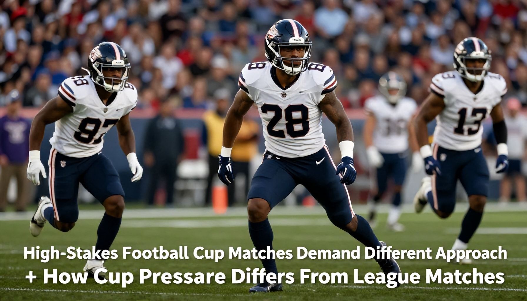 High-Stakes Football: Cup Matches Demand Different Approach