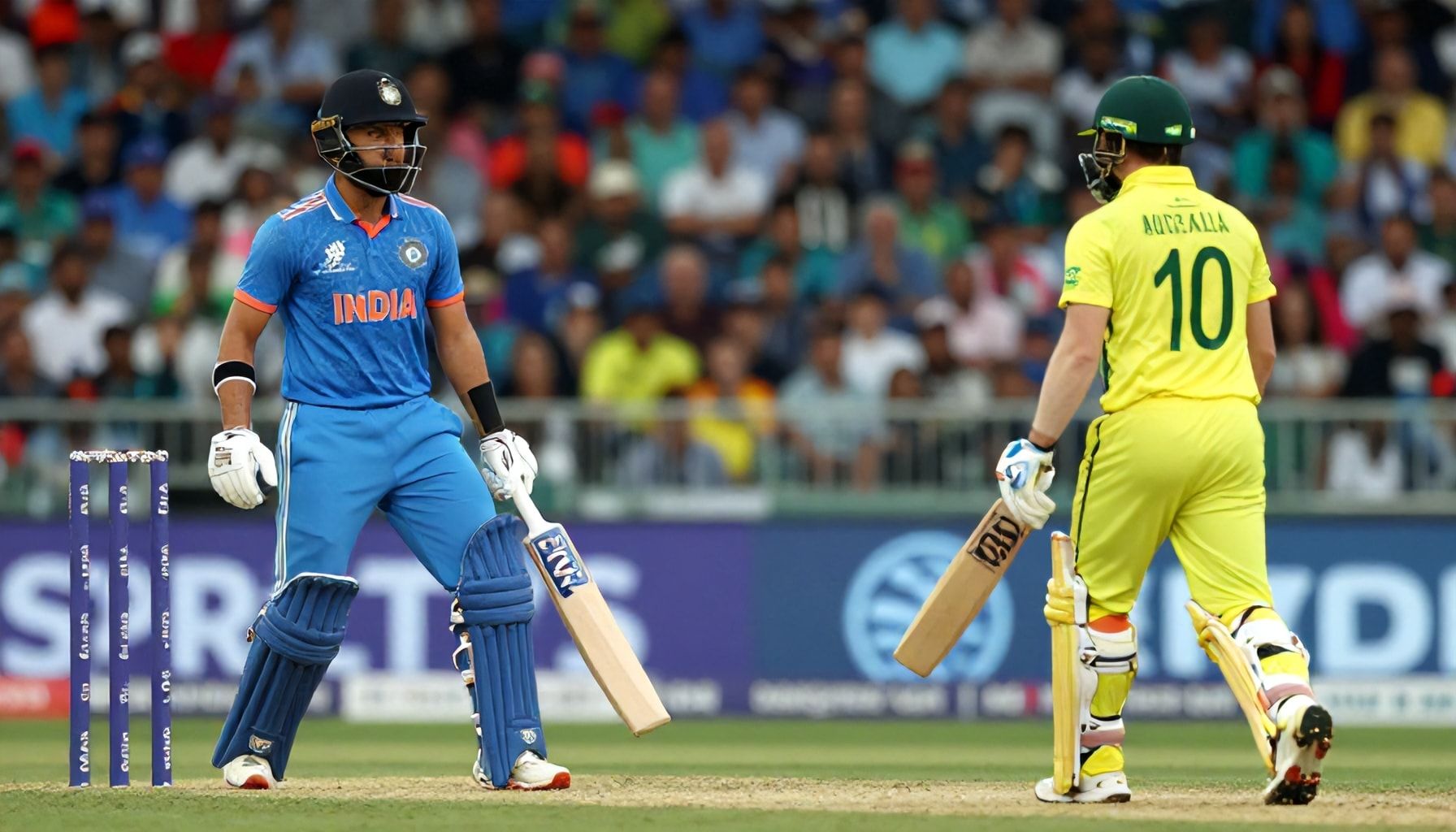 High-Stakes Showdown as India Takes on Australia in Cricket