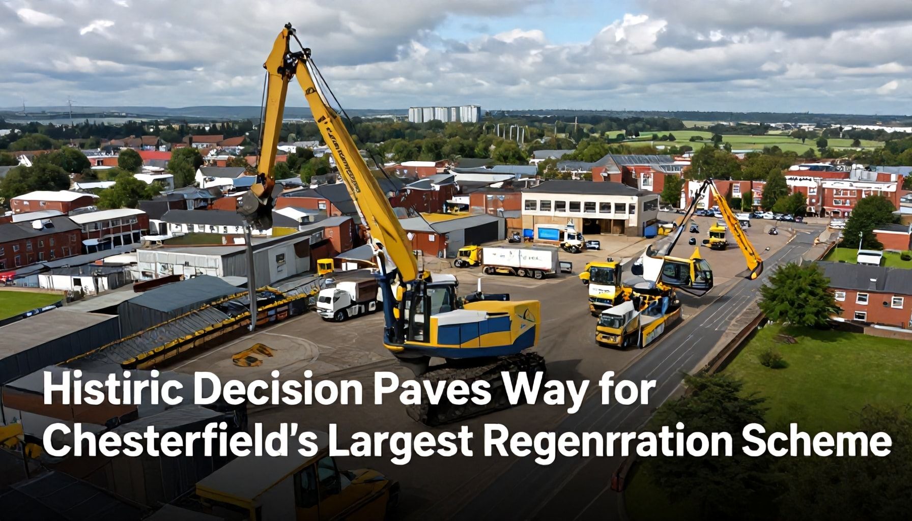 Historic Decision Paves Way for Chesterfield's Largest Regeneration Scheme