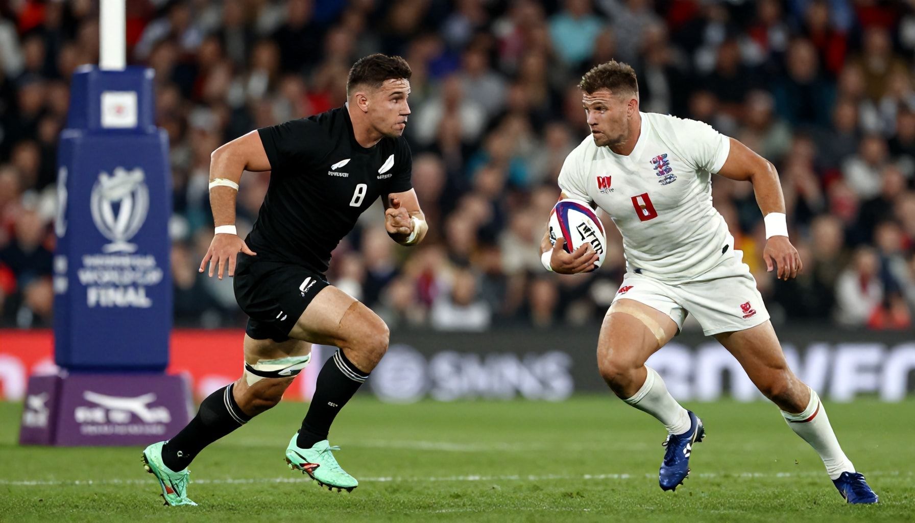 Historic Rugby World Cup Final Pits New Zealand Against England