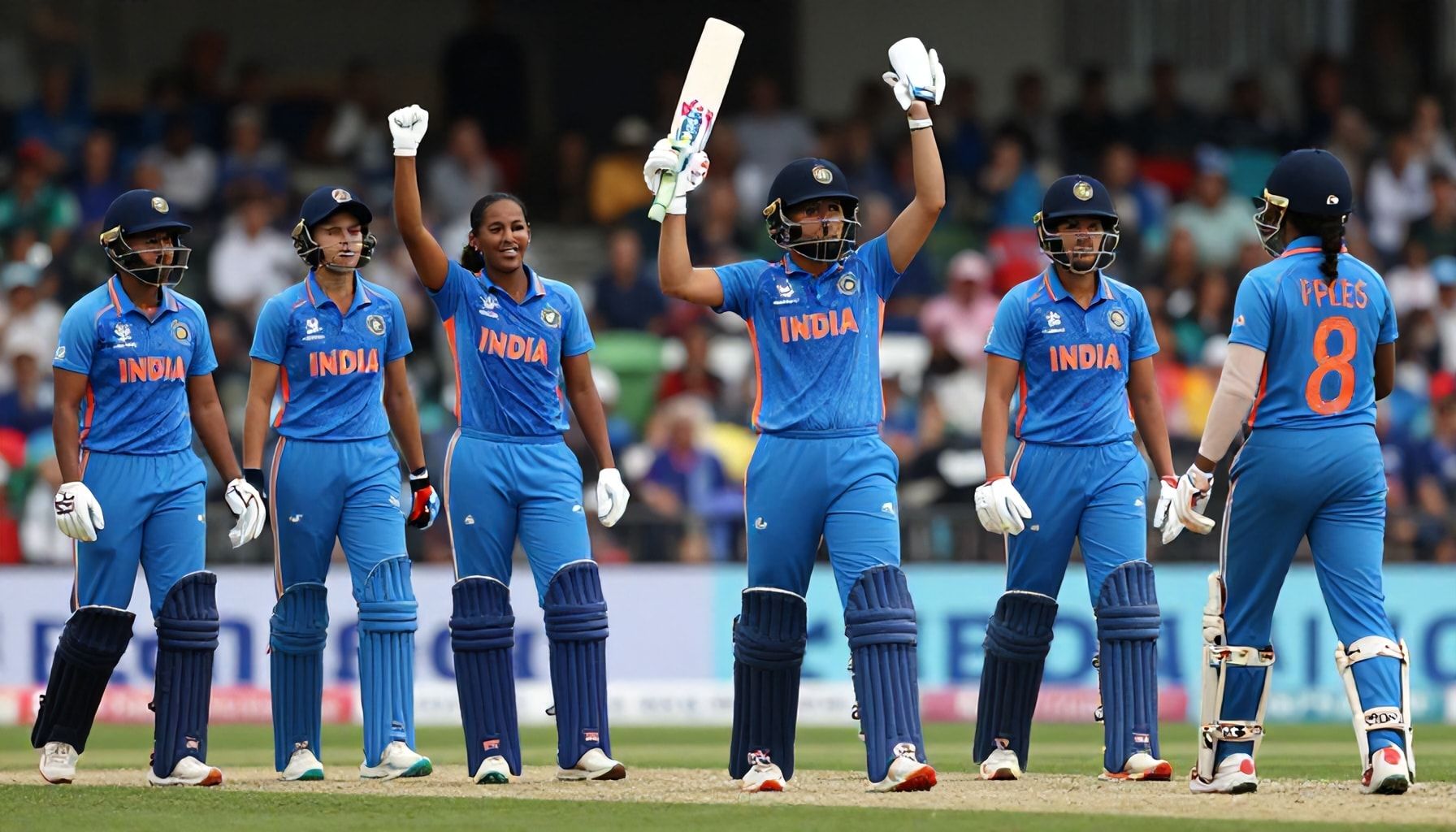 Historic Victory for Indian Women's Cricket Team Against England