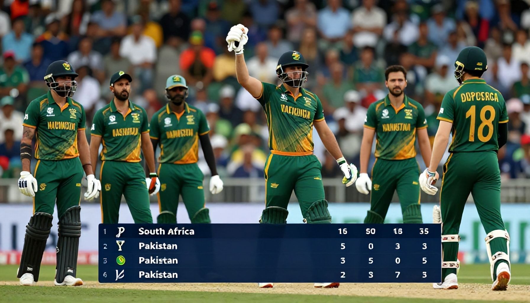 Historic Victory for South Africa in High-Scoring Thriller