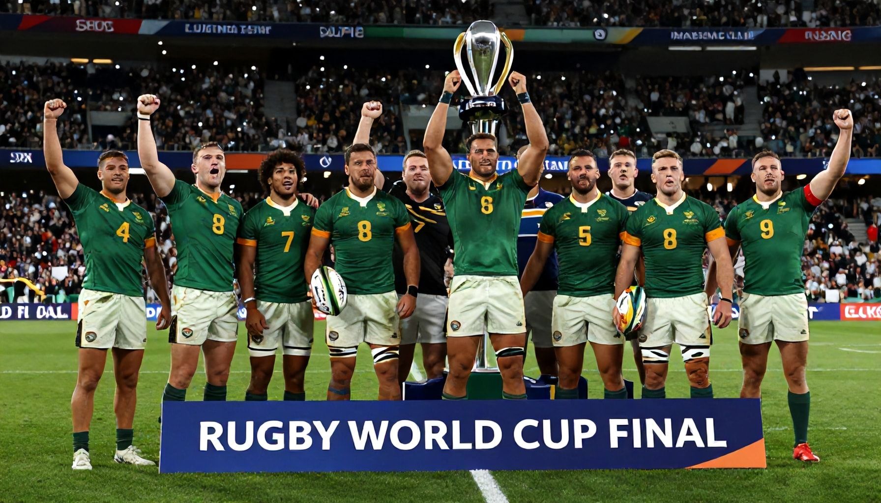 History Made as South Africa Triumphs in Rugby World Cup Final