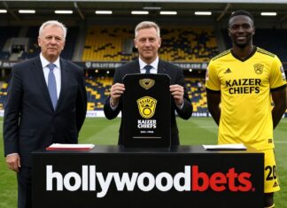 Hollywoodbets extends sponsorship with Kaizer Chiefs until 2026