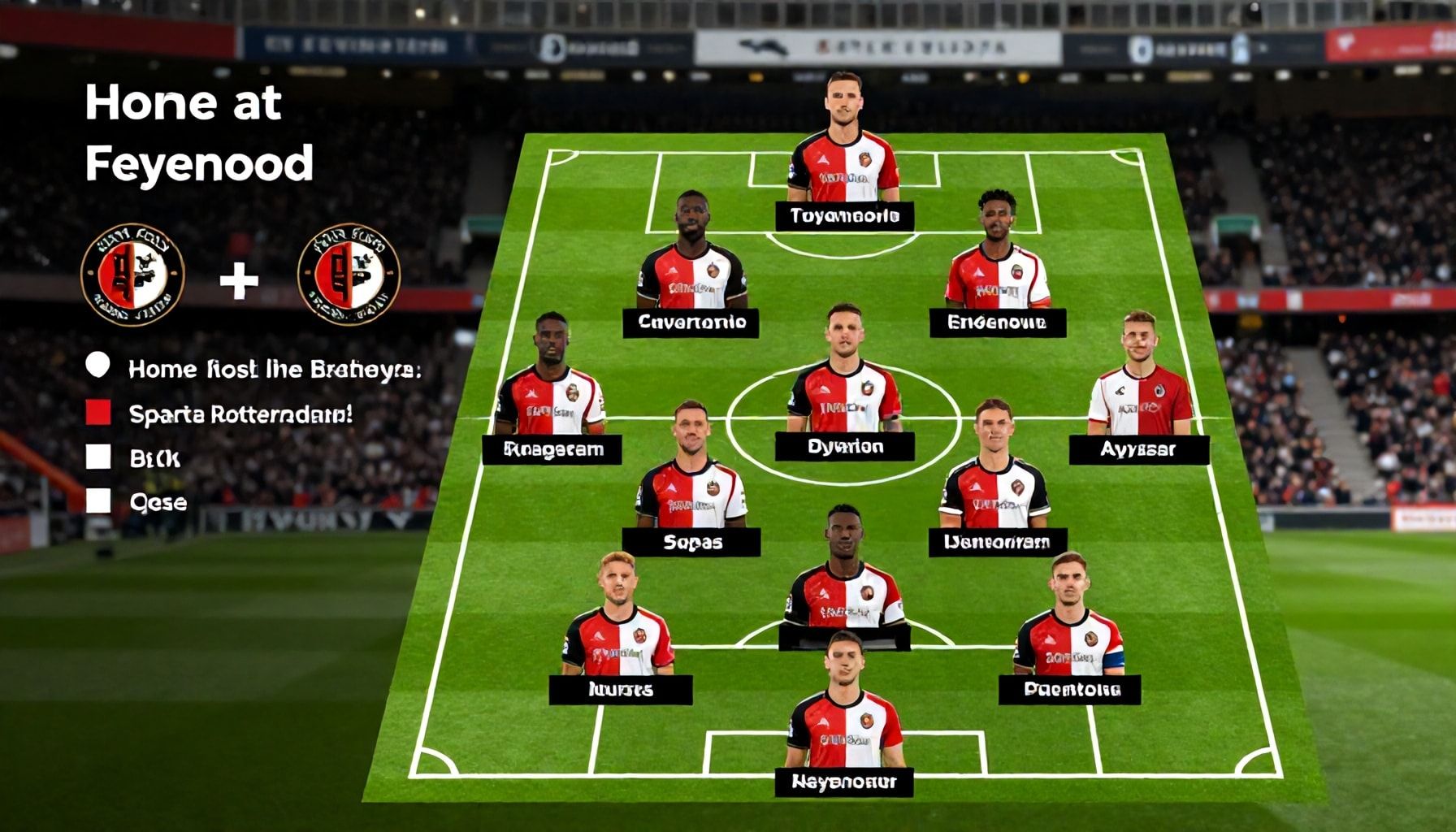 Home advantage for Feyenoord in high-stakes fixture