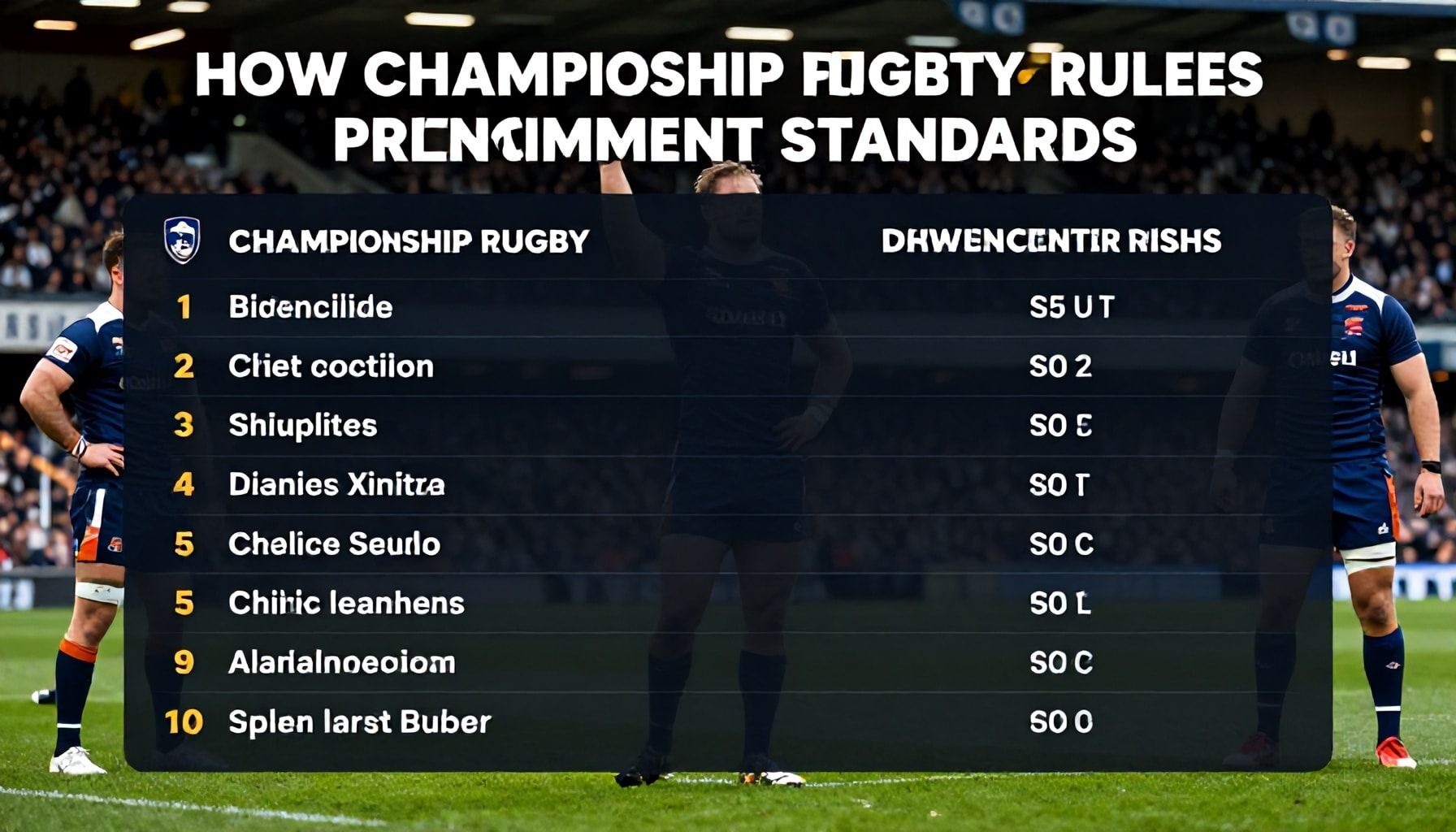 How Championship Rugby's Rules Challenge Premiership Standards