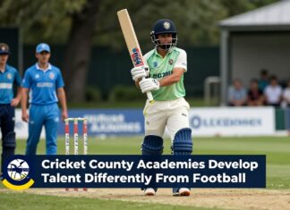 Cricket Academies Nurture Talent Differently to Football Clubs