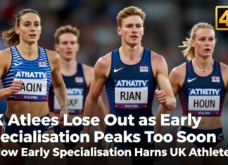 UK Athletes Lose Out as Early Specialisation Peaks Too Soon