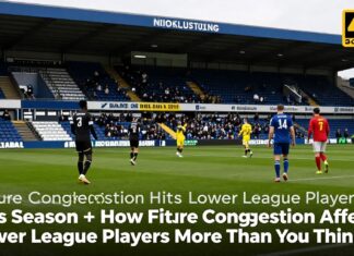 Fixture Congestion Hits Lower League Players Hard This Season