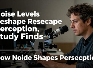 Noise Levels Reshape Perception, Study Finds