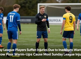Sunday League Players Suffer Injuries Due to Inadequate Warm-Ups