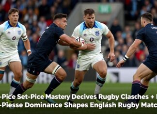 England’s Set-Piece Mastery Decides Rugby Clashes