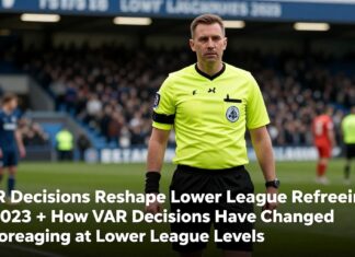 VAR Decisions Reshape Lower League Refereeing in 2023