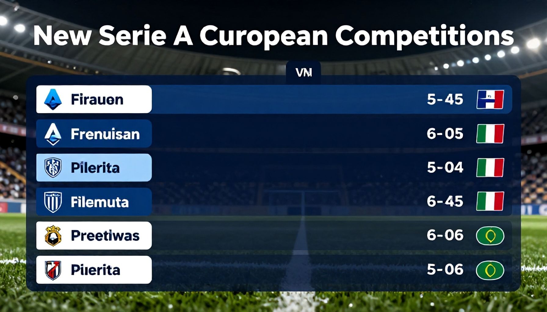 Impact of New Serie A Calendar on European Competitions