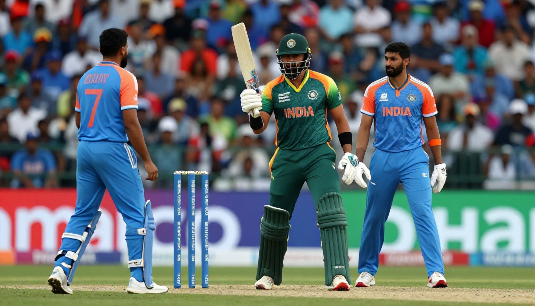 India and South Africa Lock Horns in Crucial Cricket Showdown