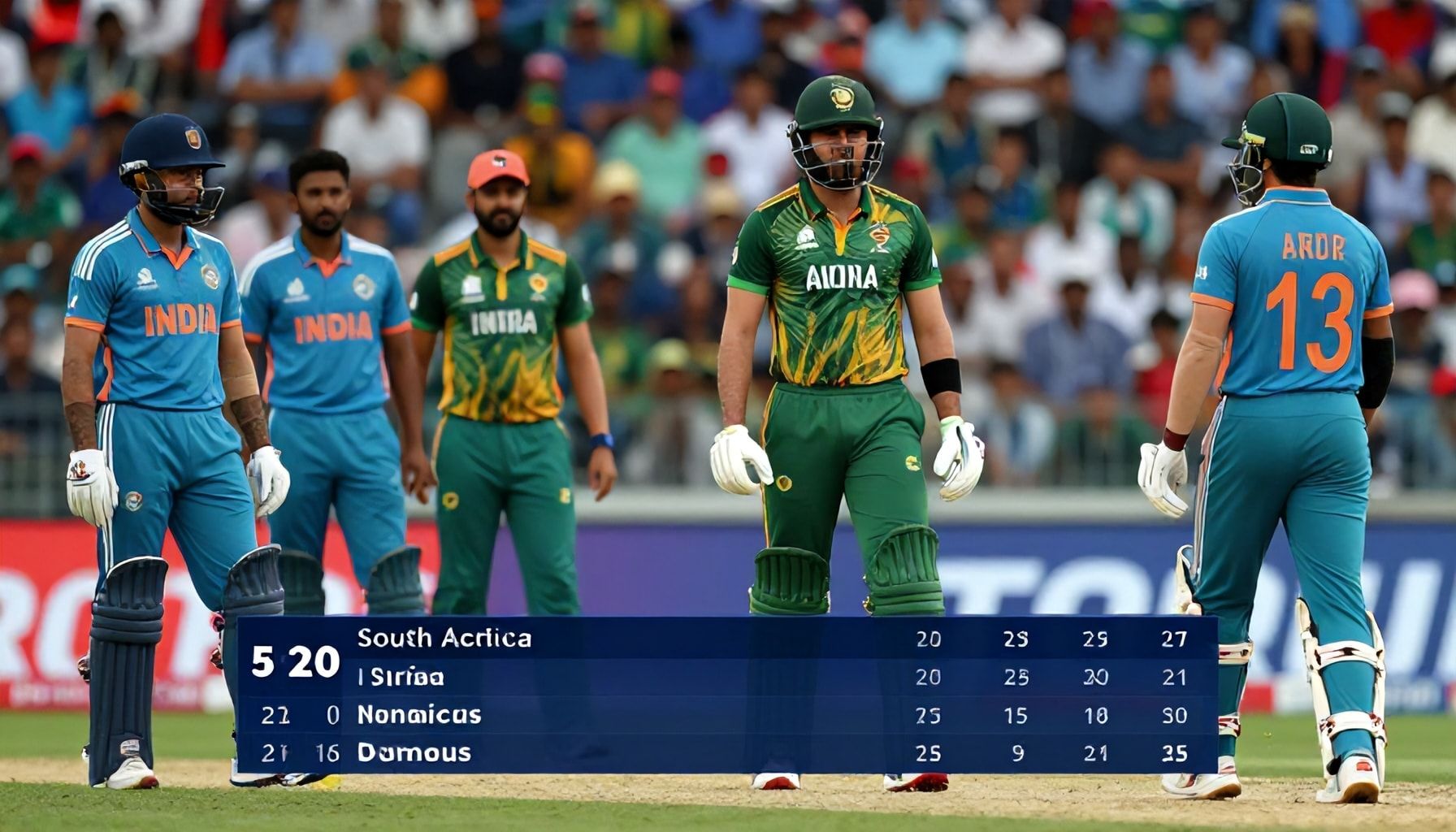 India Dominates South Africa in High-Scoring T20 Victory