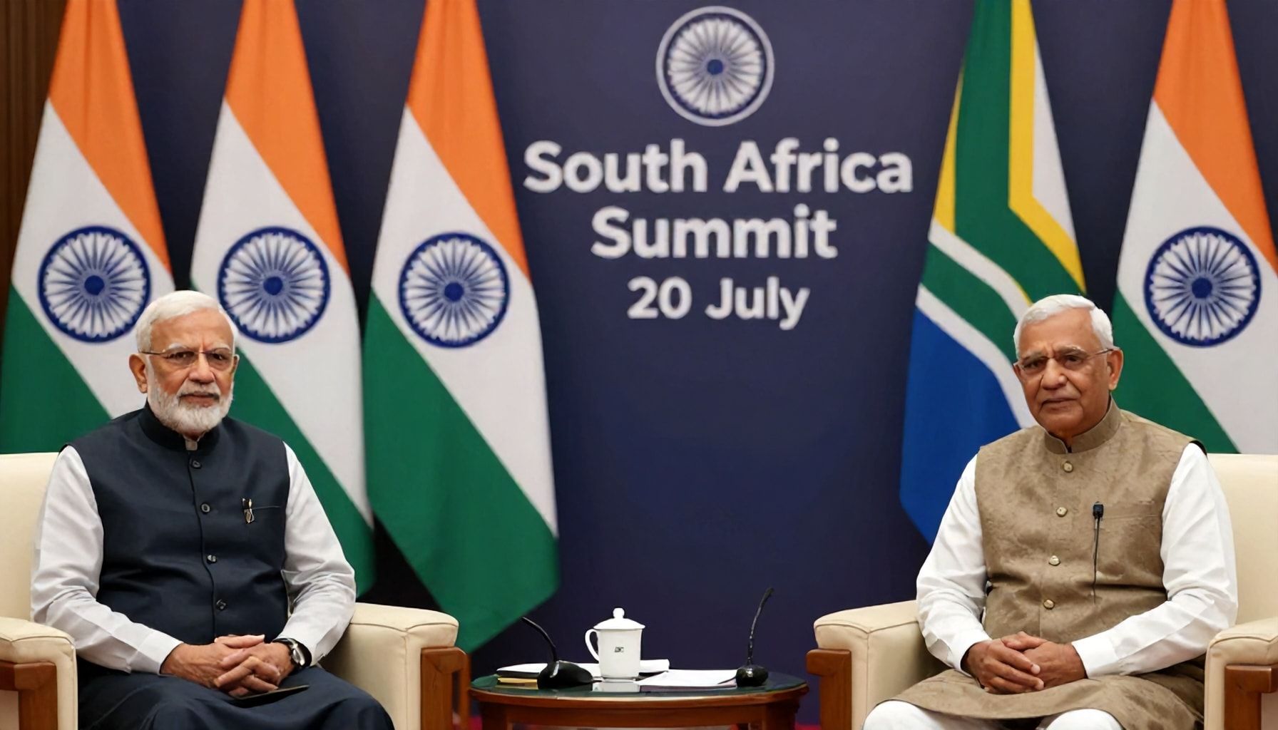 India-South Africa Summit Set for 20 July