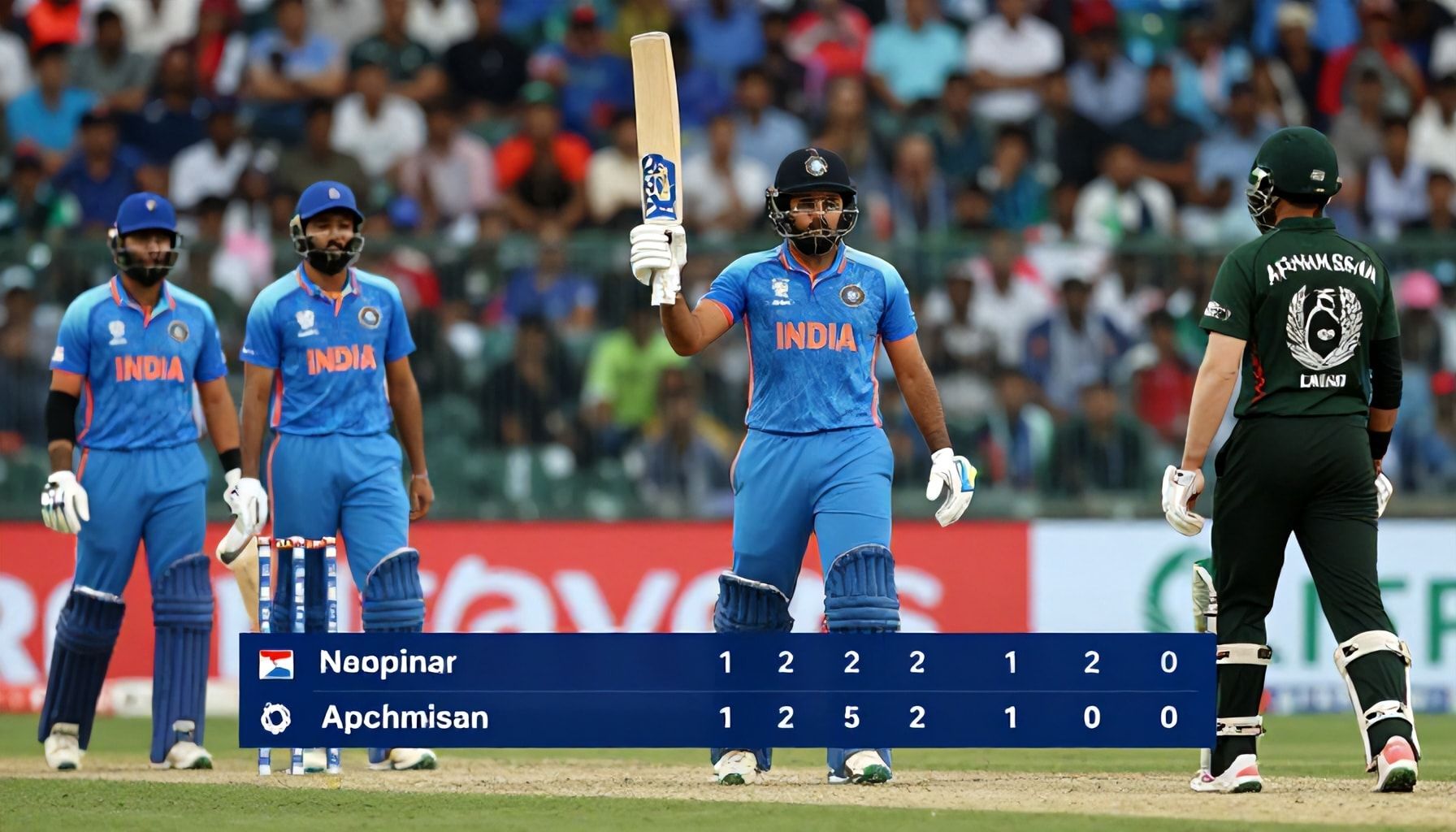 India's Bowlers Seal Victory After Batsmen's Record Onslaught