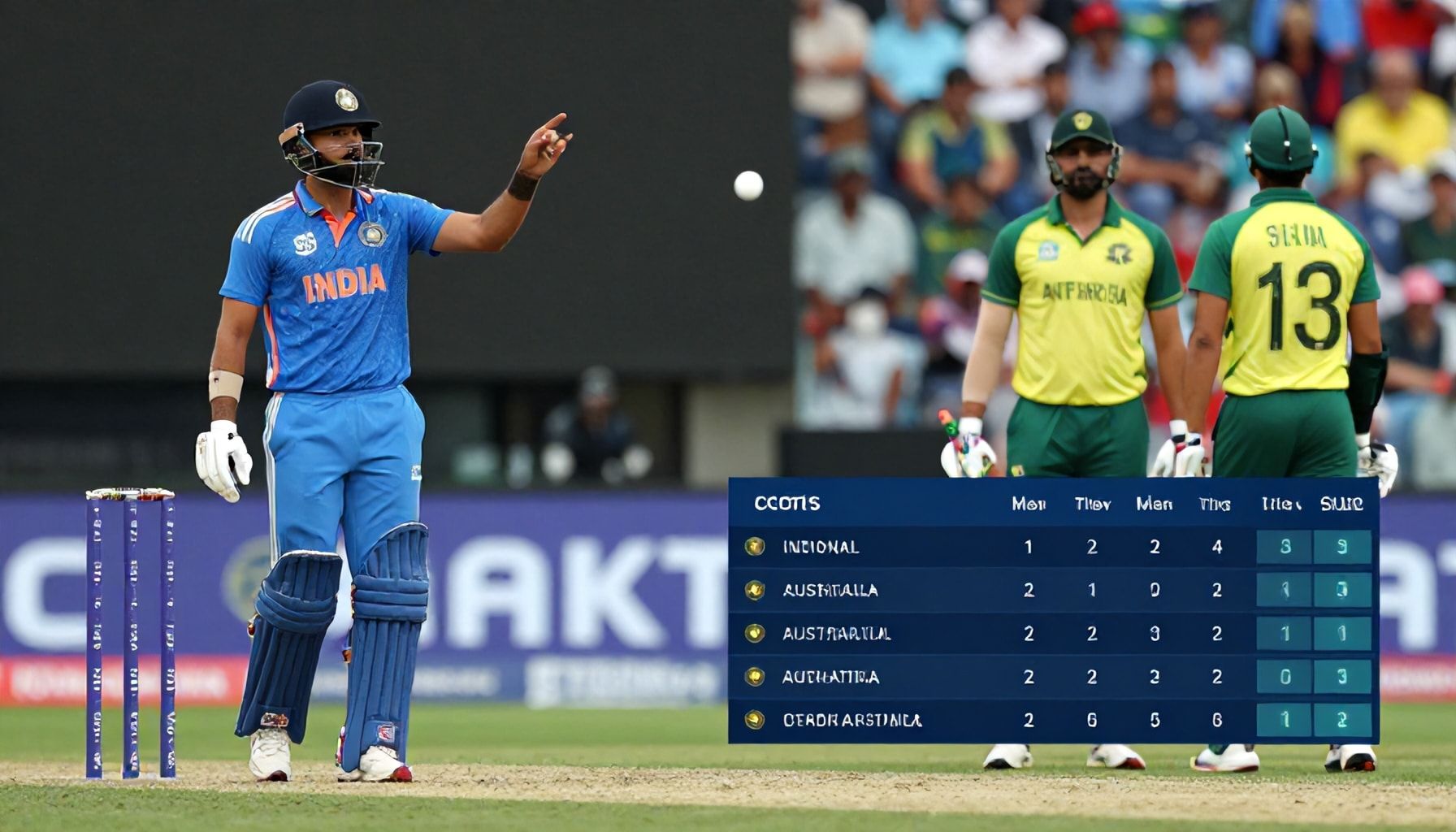 India's Bowlers Shine, Australia's Top Order Fails to Capitalise