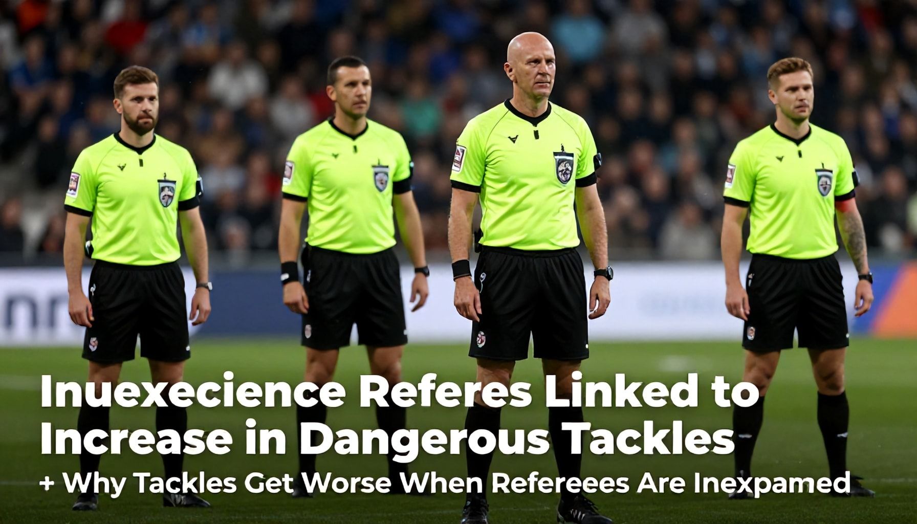 Inexperienced Referees Linked to Increase in Dangerous Tackles