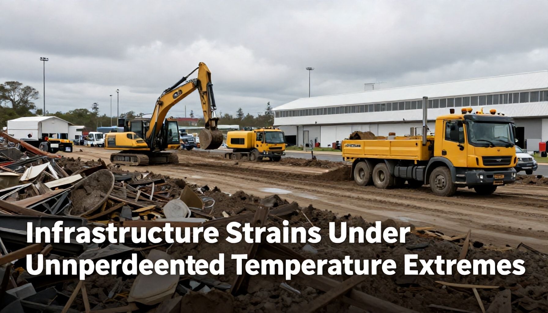 Infrastructure Strains Under Unprecedented Temperature Extremes