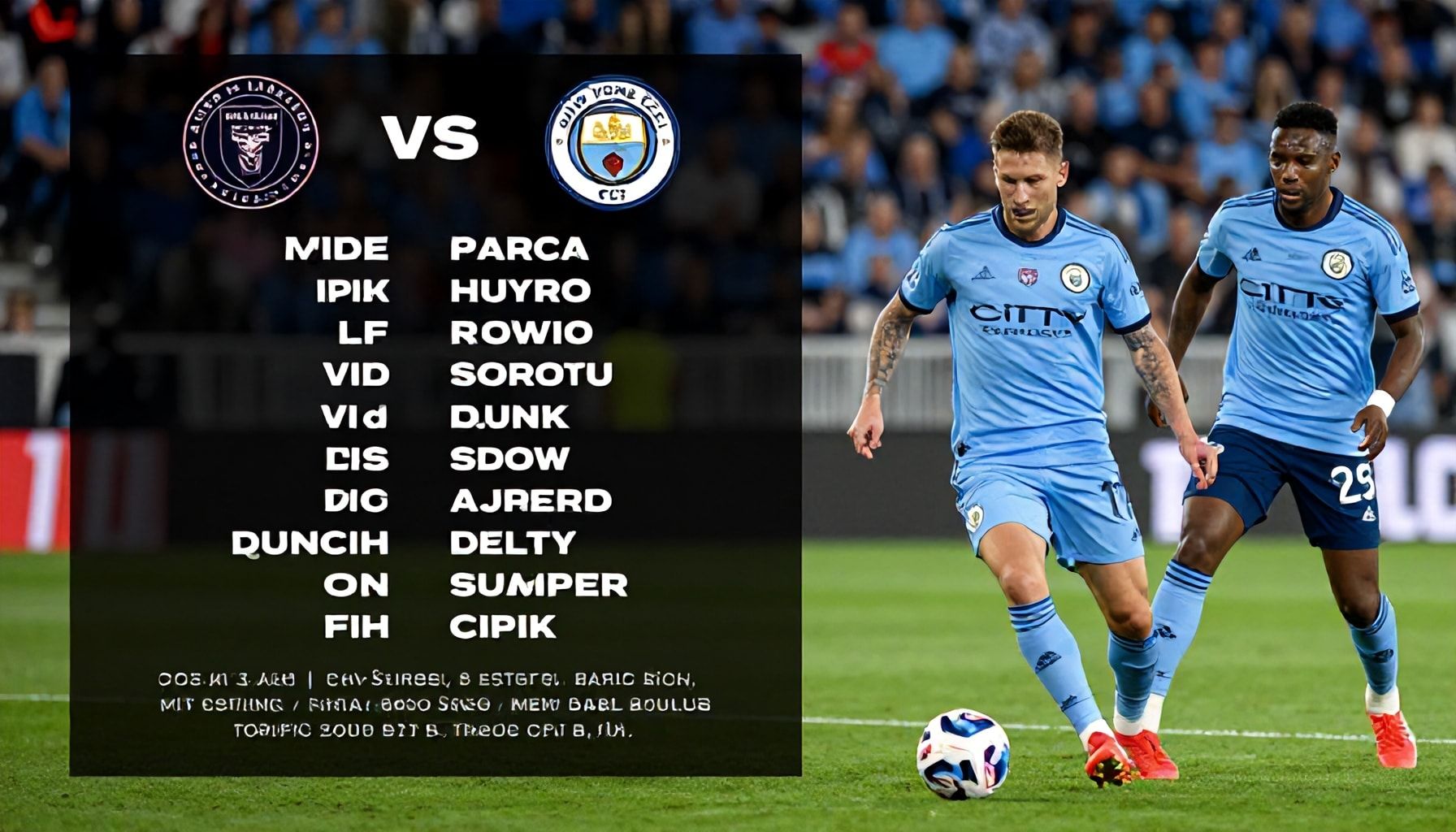 Inter Miami and New York City FC Lock Horns in High-Stakes MLS Clash