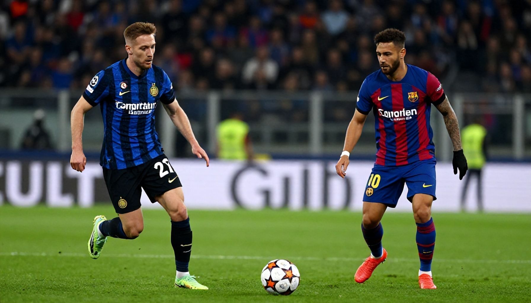Inter Milan aims to upset Barcelona in crucial Champions League encounter