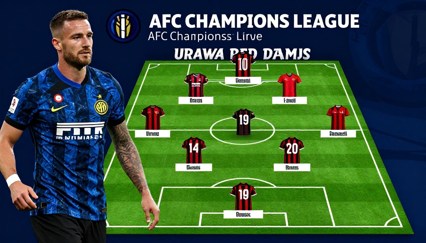 Inter Milan and Urawa Red Diamonds Set for AFC Champions League Showdown