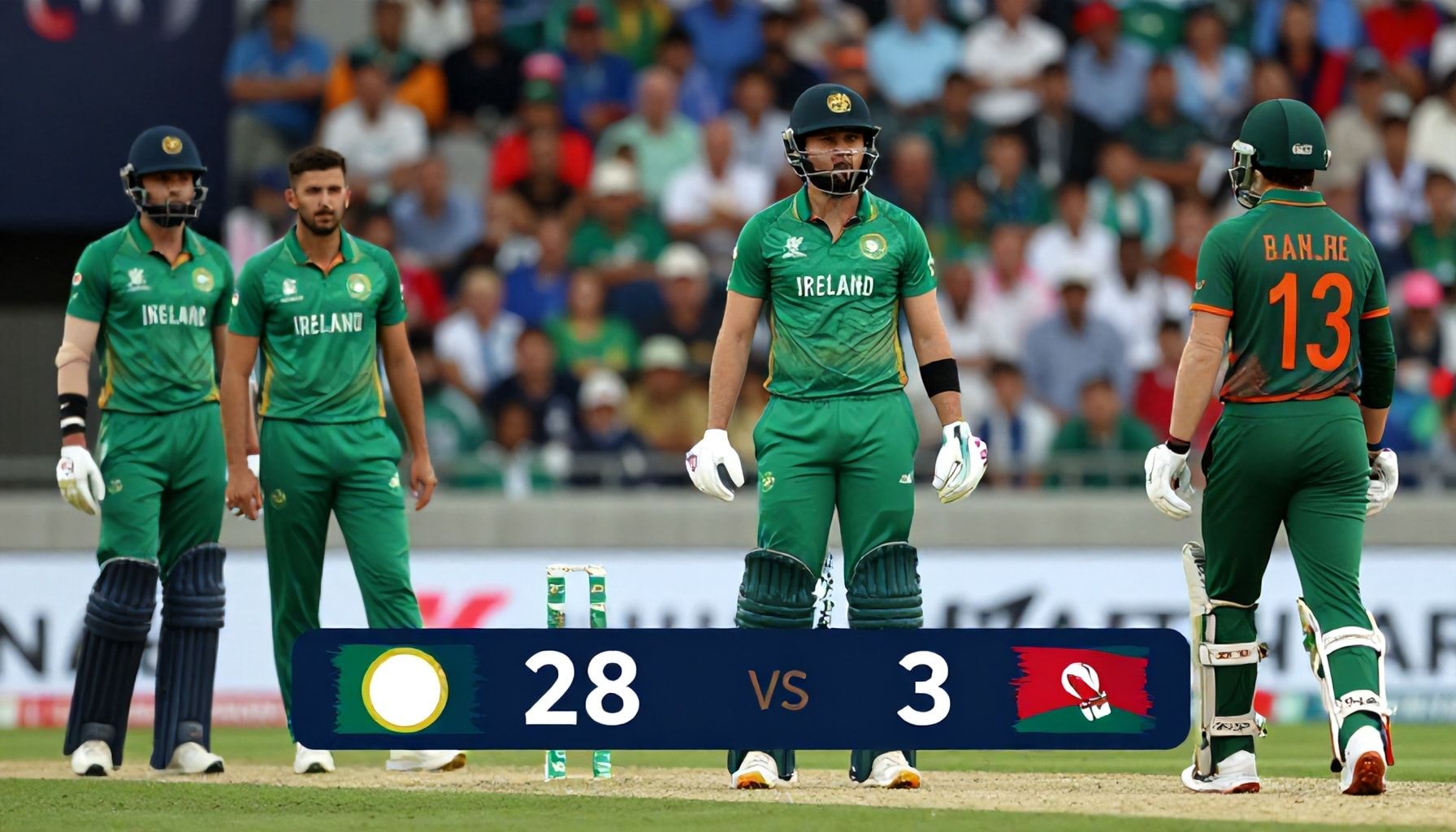 Ireland Secures Narrow Victory Over Bangladesh in T20 Showdown