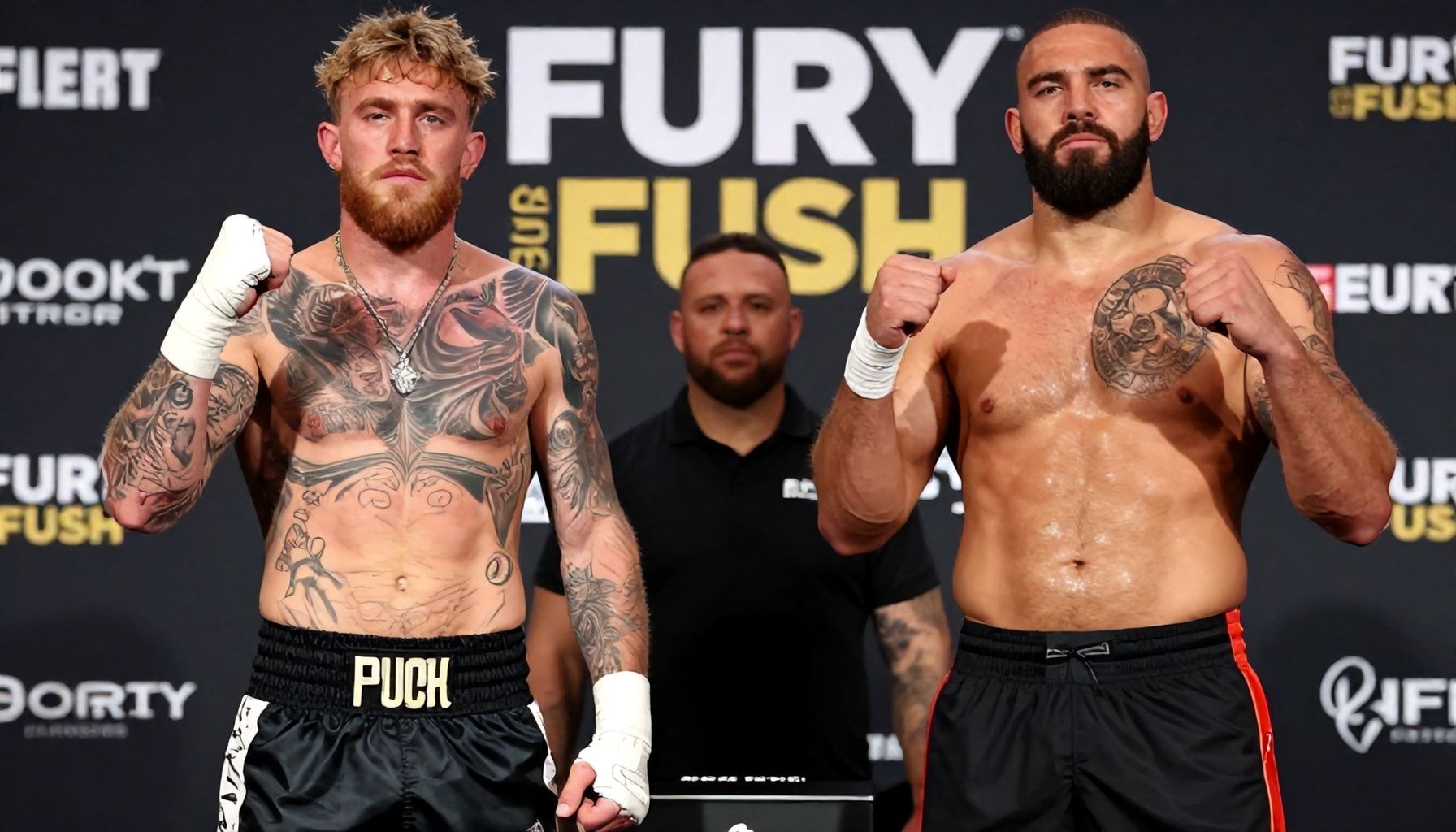 Jake Paul Tips the Scales at 91kg Ahead of Fury Clash