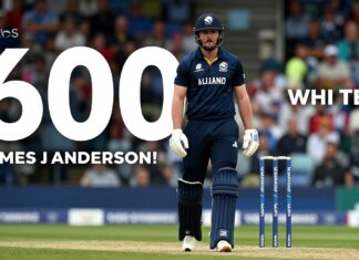 Scotland’s James Anderson Takes 600 Wickets in International Cricket