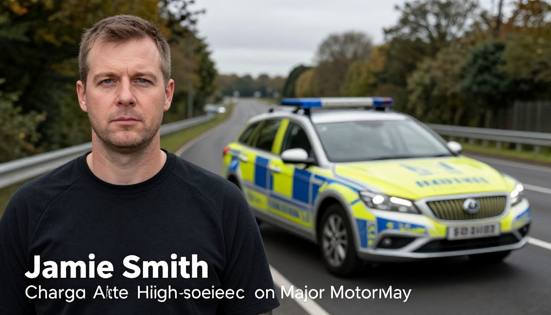Jamie Smith Charged After High-Speed Chase on Major Motorway