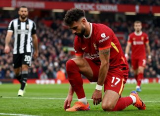 Jota Suffers Hamstring Injury in Liverpool’s 2-0 Win Over Luton