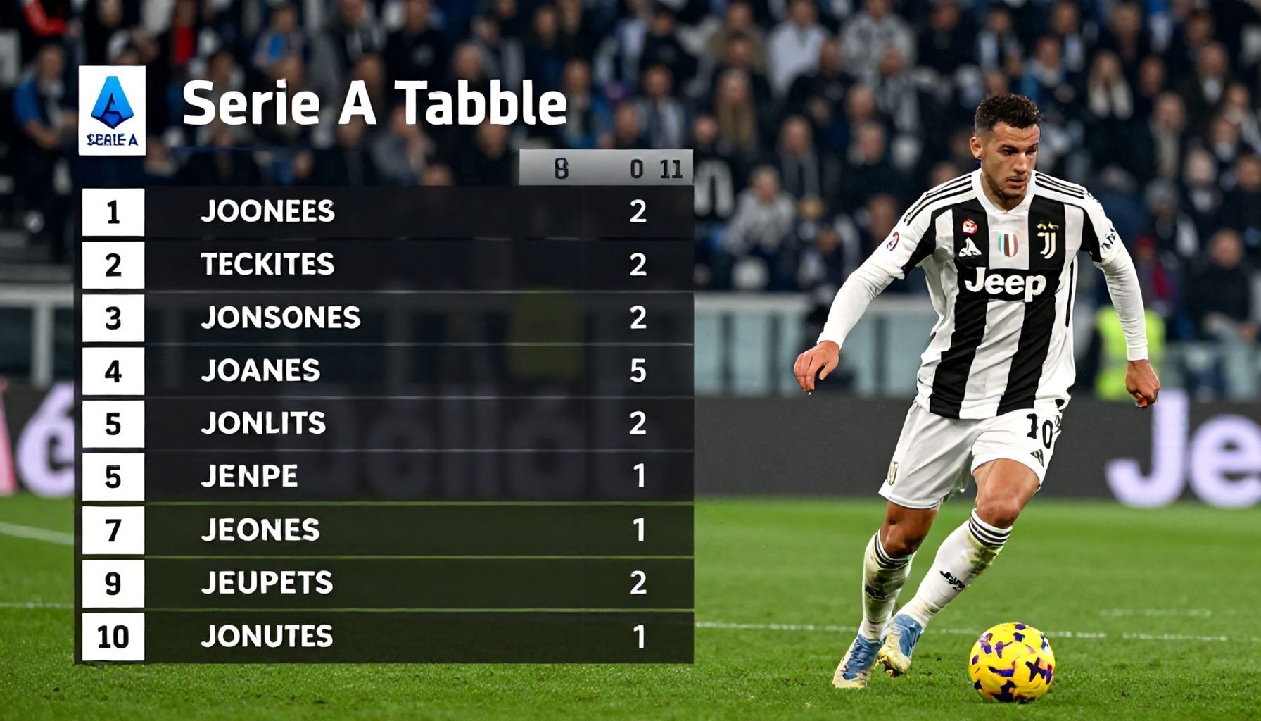 Juventus Edge Past Opponents to Top Serie A Table