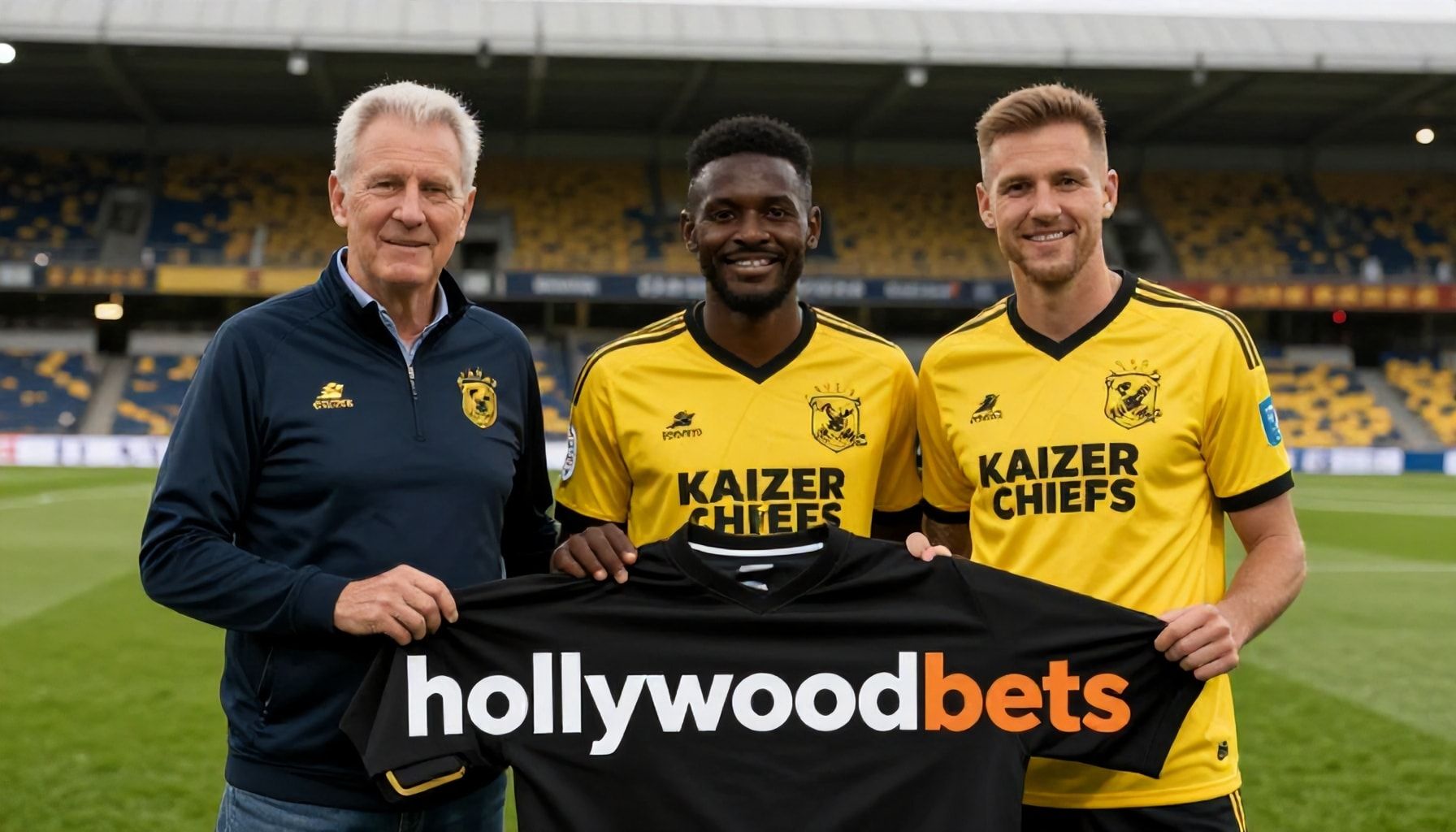 Kaizer Chiefs Extend Sponsorship Deal with Hollywoodbets