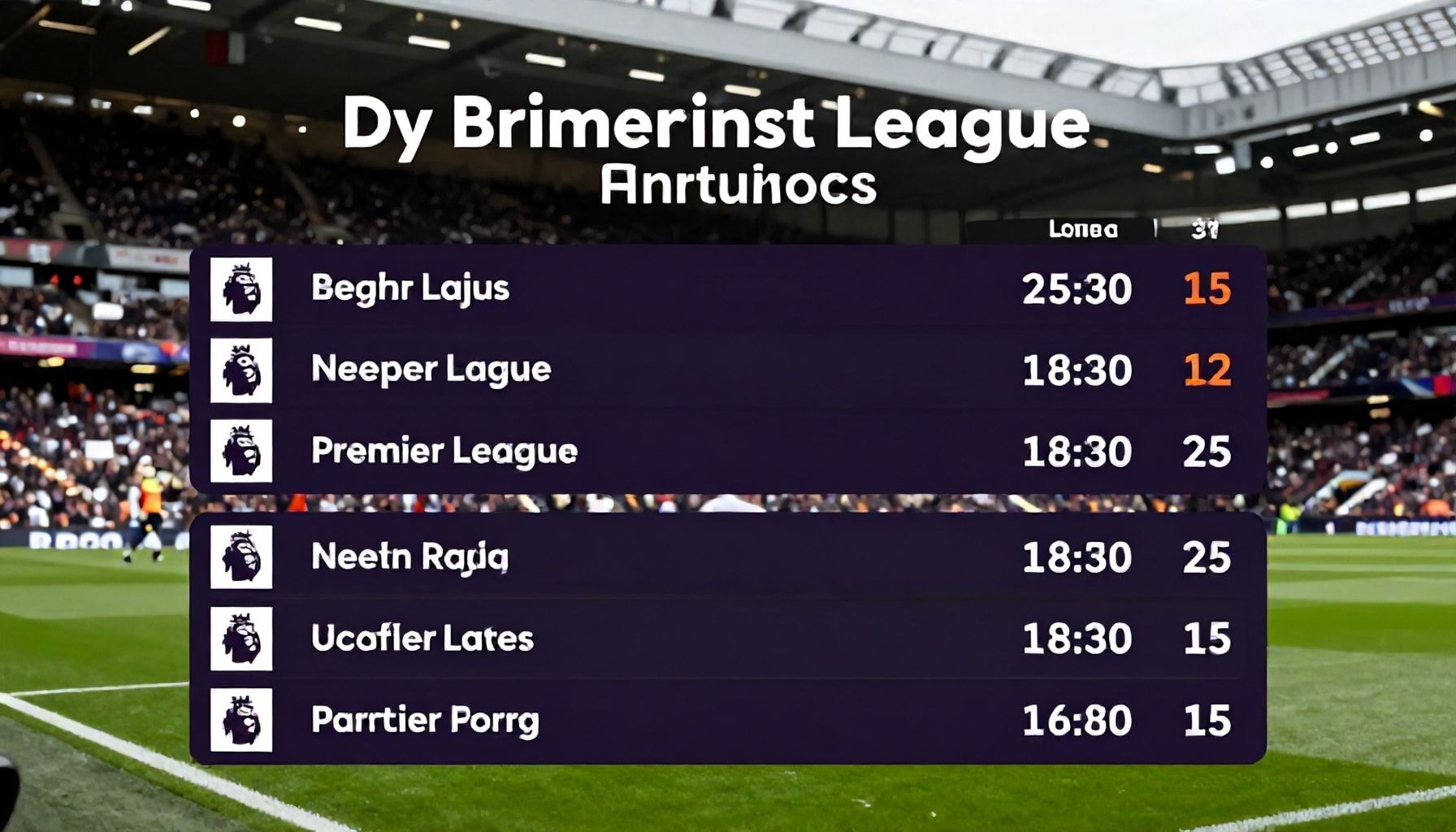 Key dates and fixtures announced