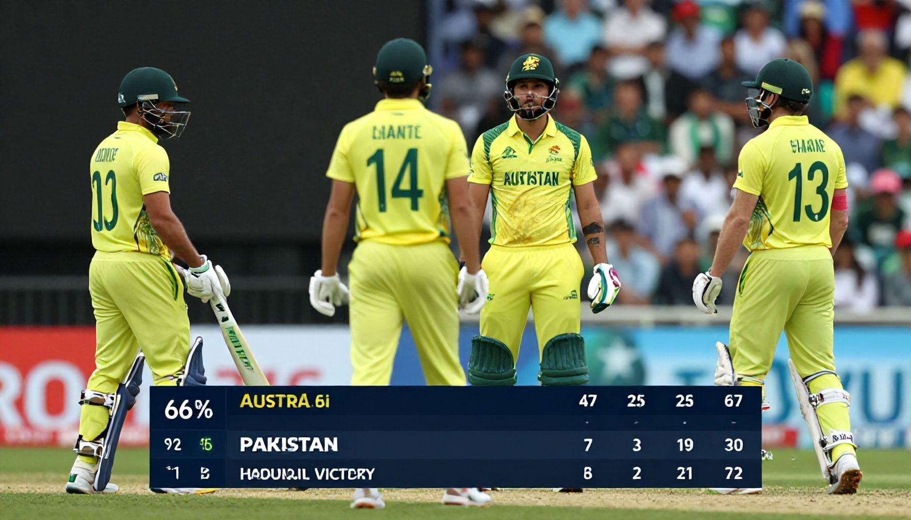 Key Details from Australia's 62-Run Victory