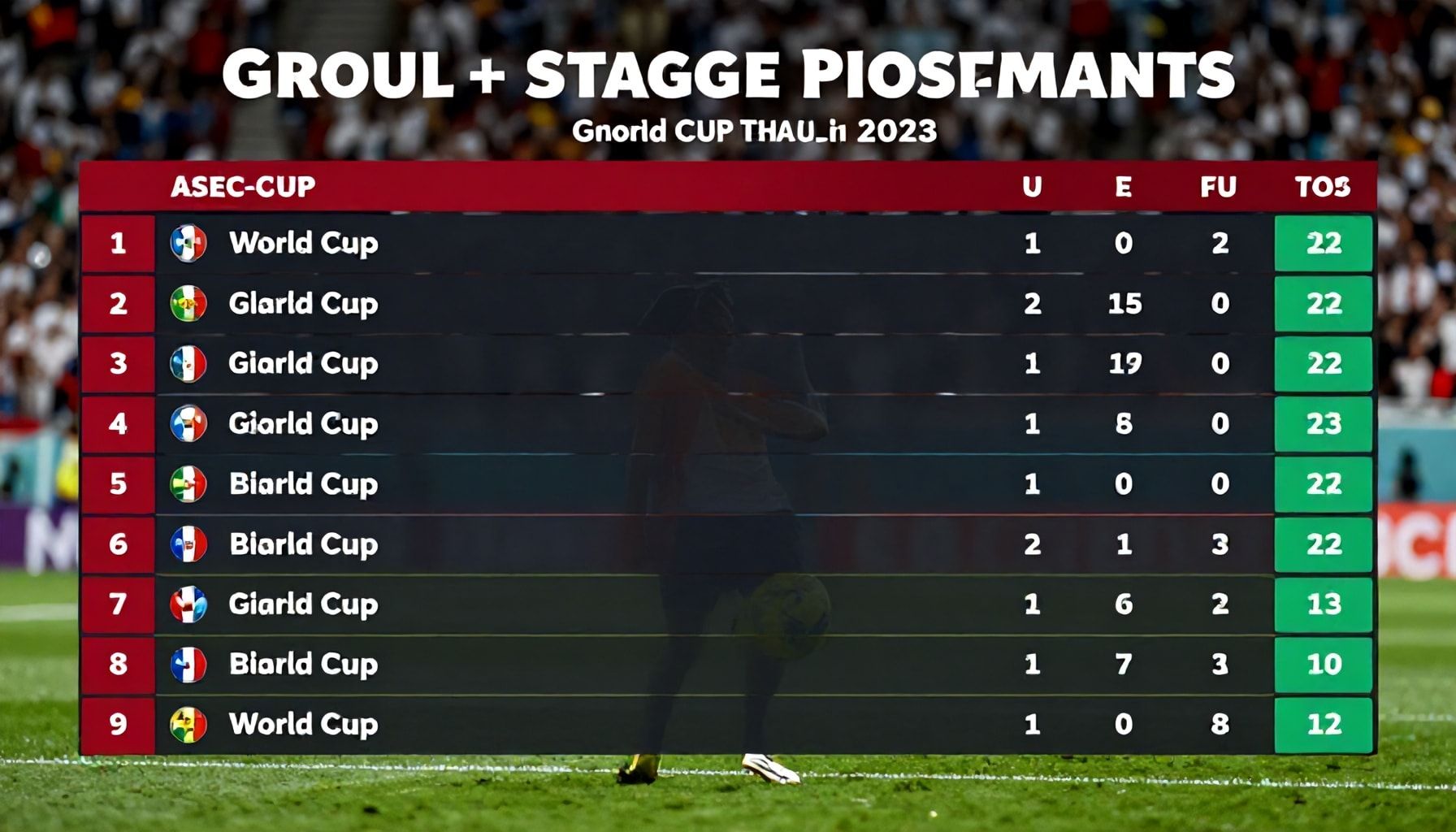 Key Matches Decide Final Group Stage Positions