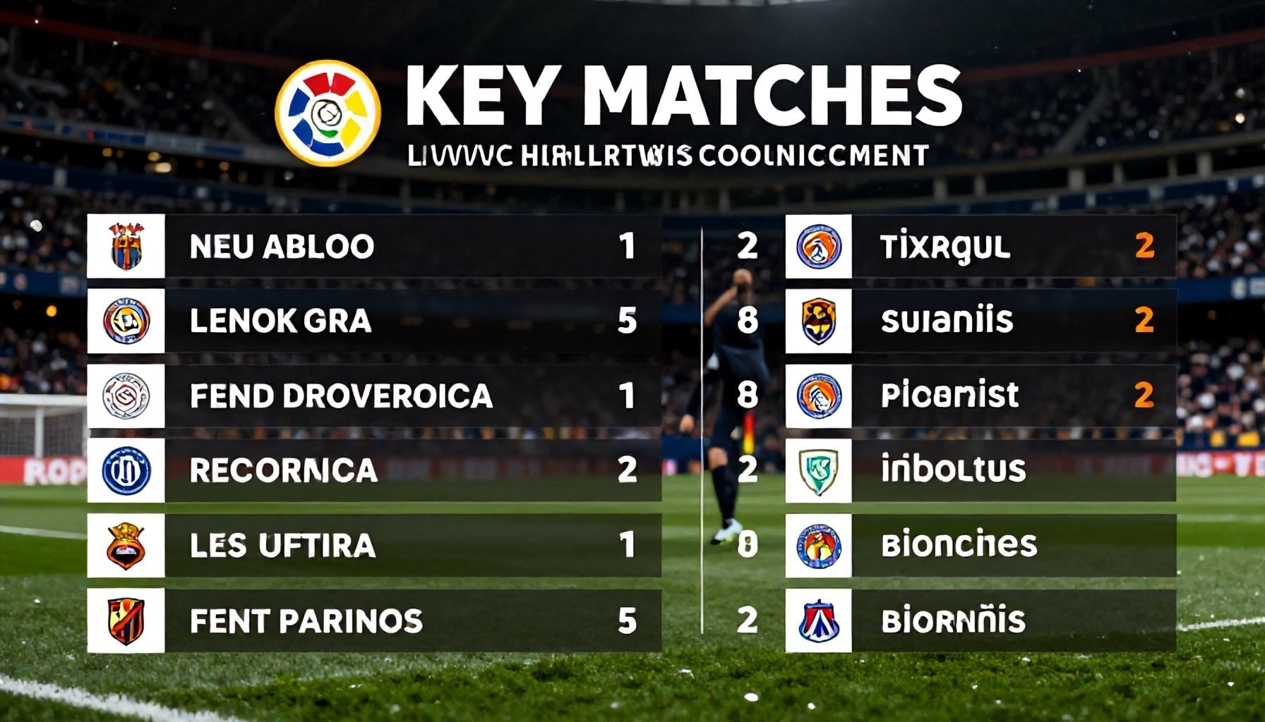 Key Matches Highlight La Liga's Fixture Announcement