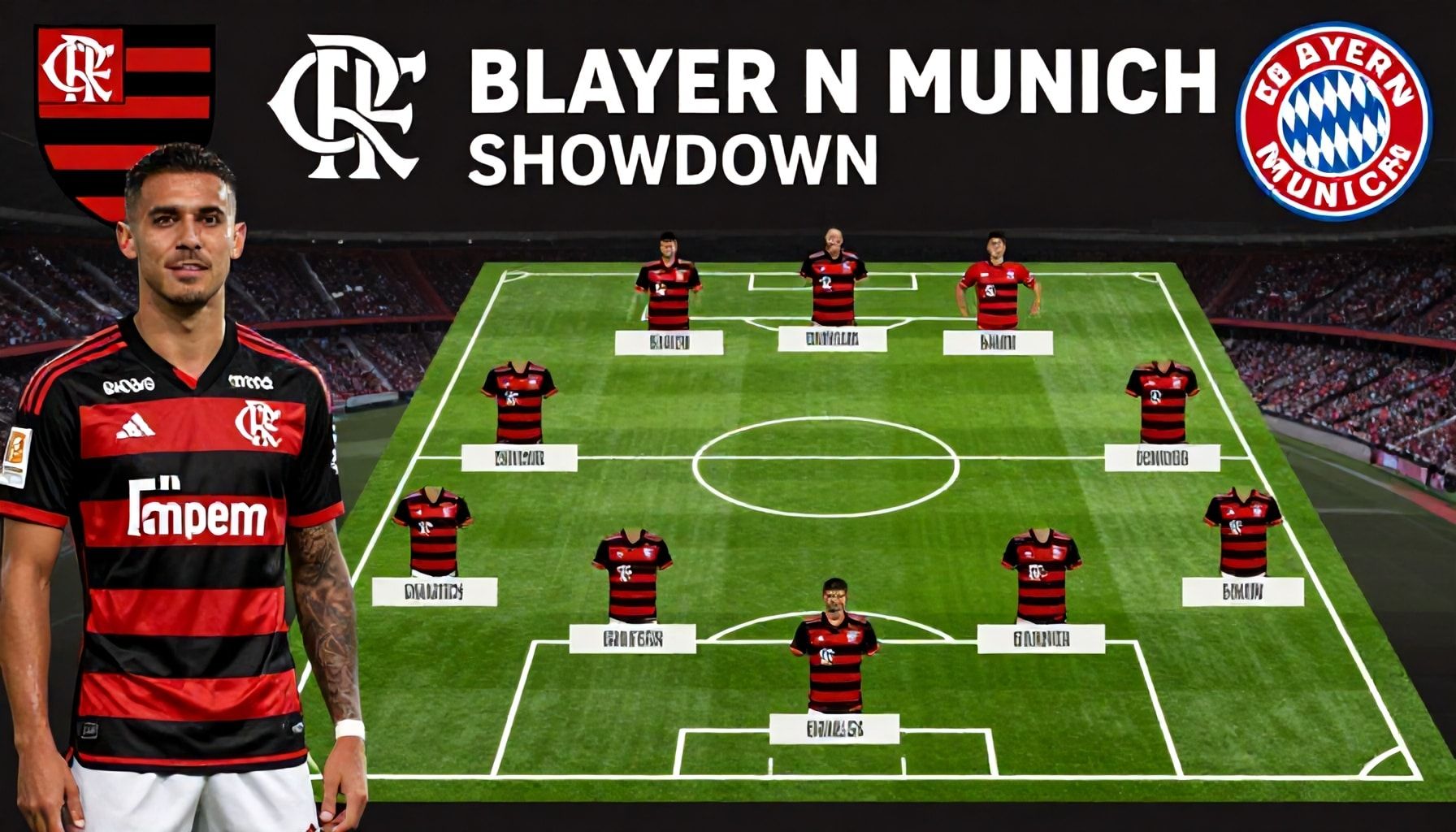 Key Players Confirmed for Flamengo vs Bayern Munich Showdown