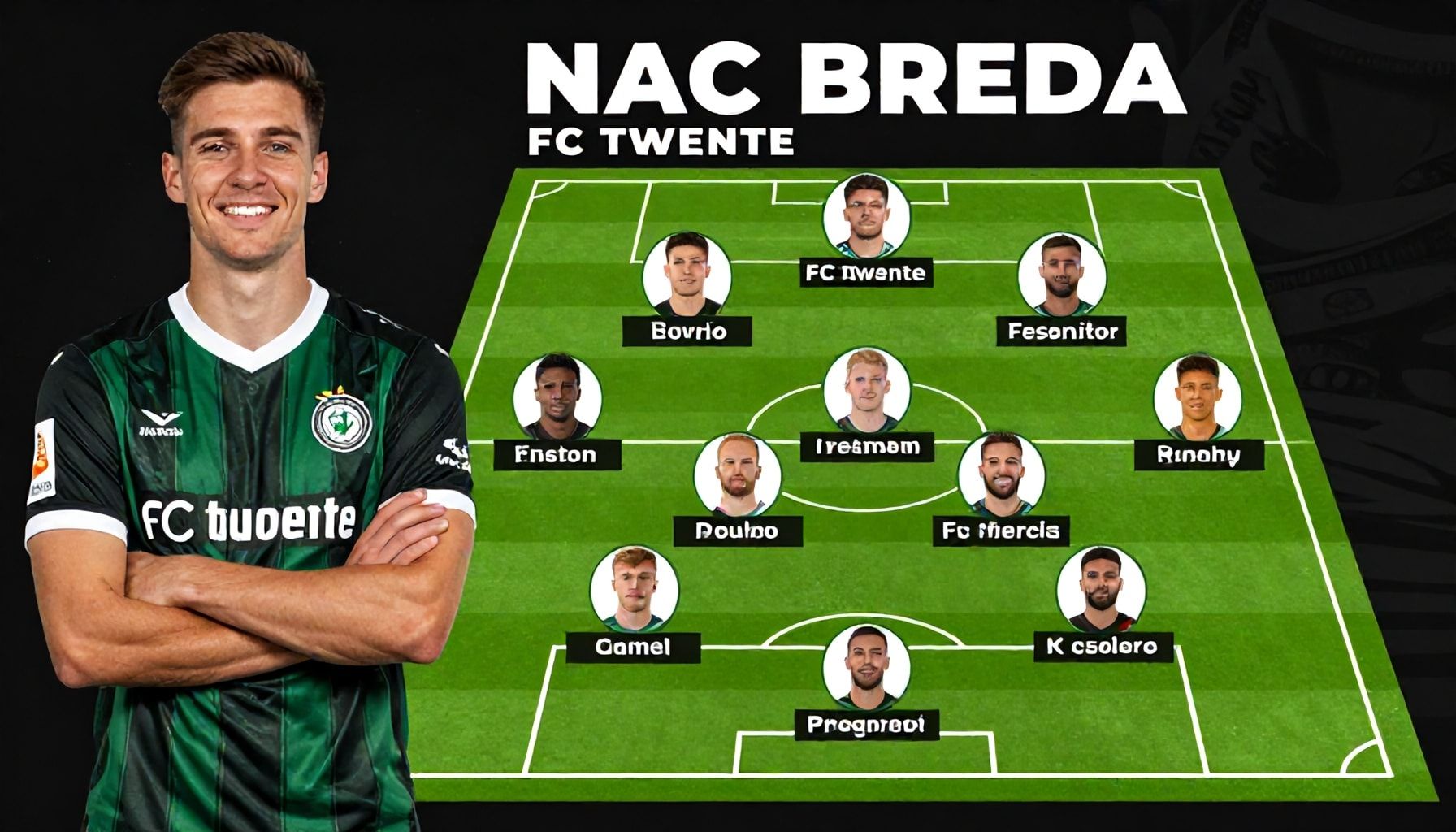 Key players confirmed for Nac Breda versus FC Twente showdown