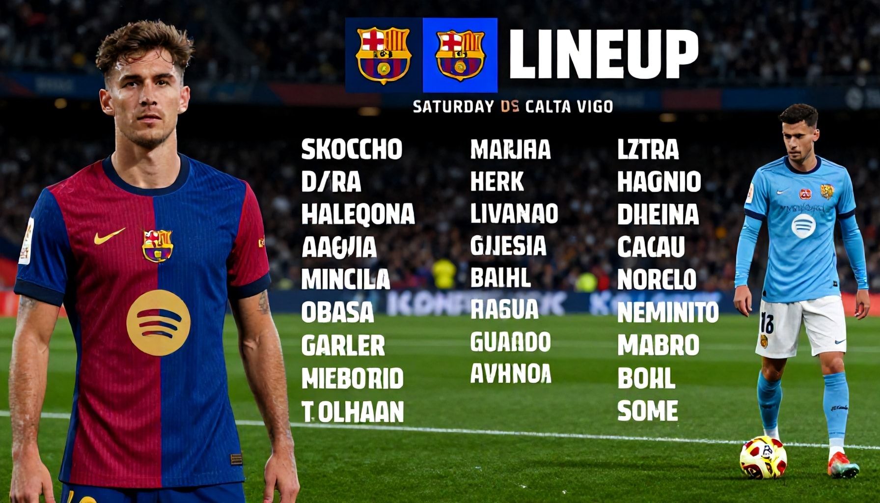 Key players confirmed for Saturday's La Liga showdown