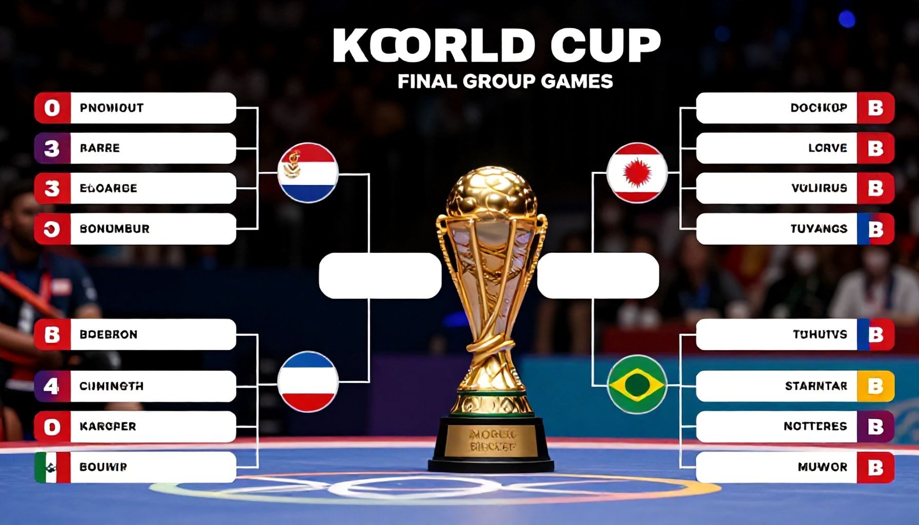 Knockout Bracket Takes Shape After Final Group Games