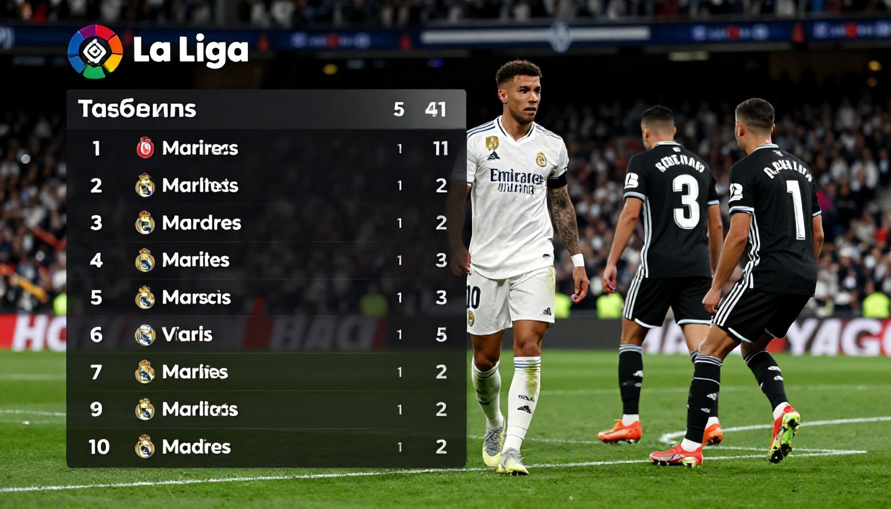 La Liga standings update: Real Madrid lead after decisive weekend performances